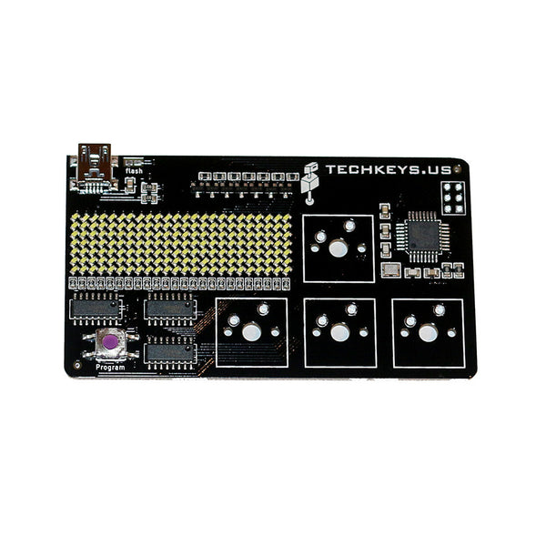 Computer Key Card TechKeys Programmable Keyboard Card